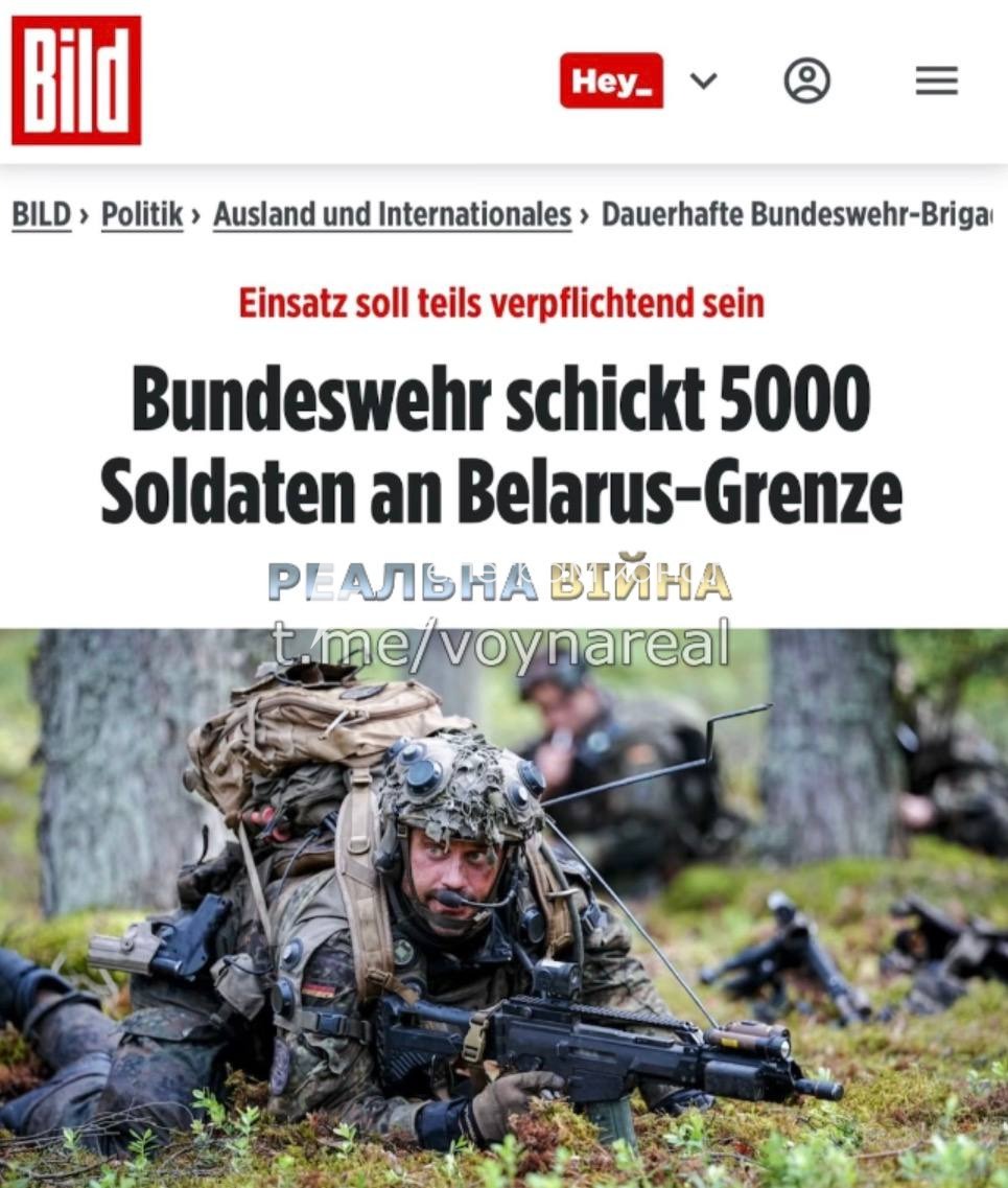 Німеччина перекидає 5000 військових до Литви для постійної присутності біля кордону…