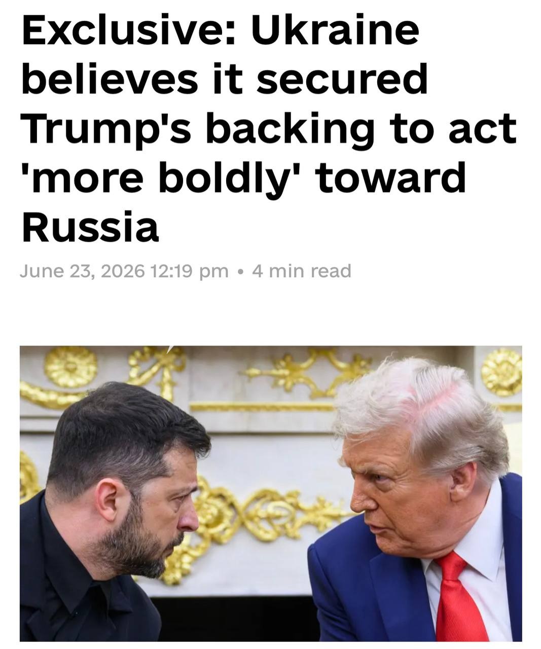 Дональд Трамп закликає Володимира Зеленського діяти більш сміливо проти Росії, щоб…