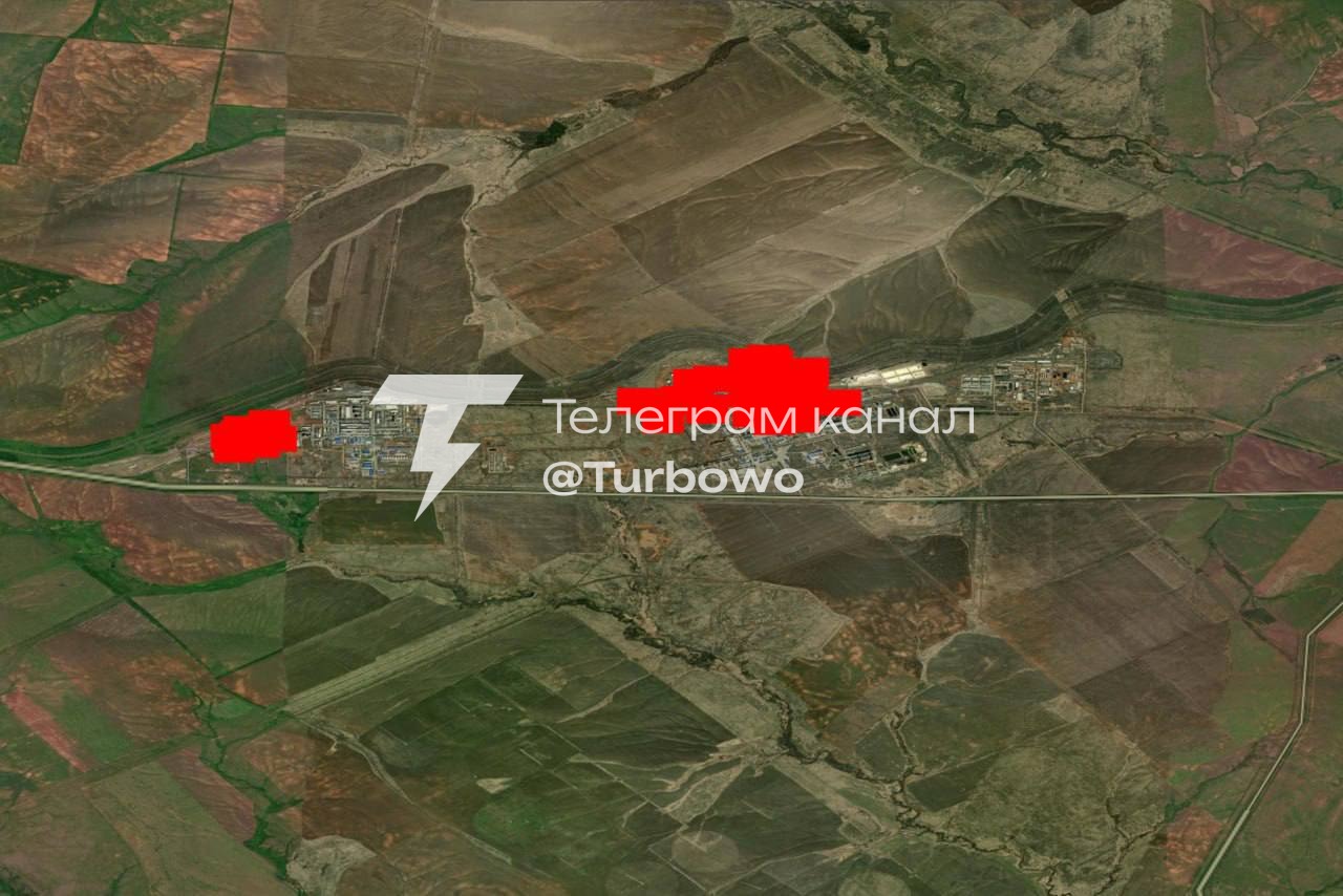 БПЛА завдали ударів по Оренбурзькому газопереробному заводу в Росії