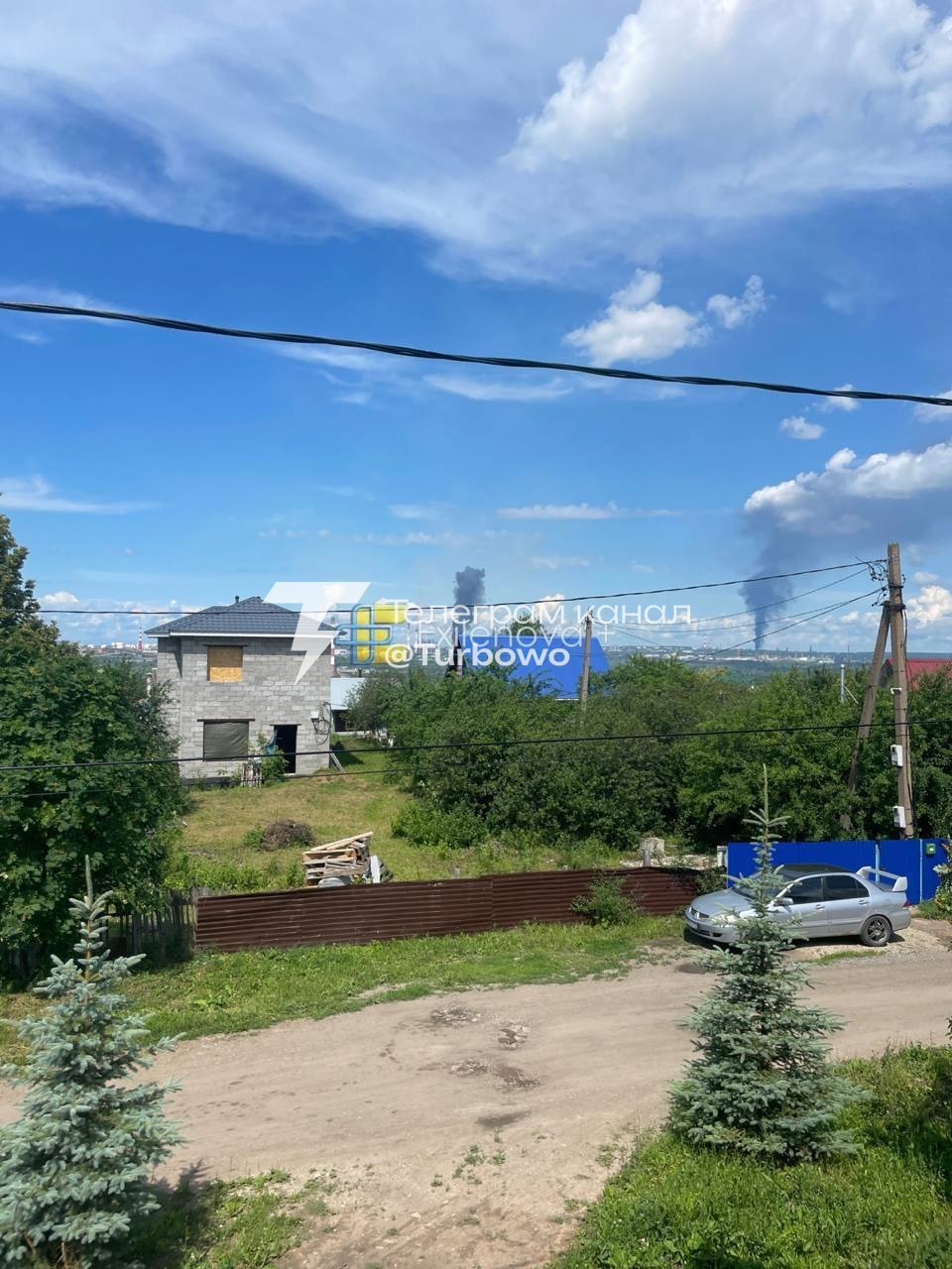 Ранкові масовані прильоти в Уфі — сильно палає черговий НПЗ