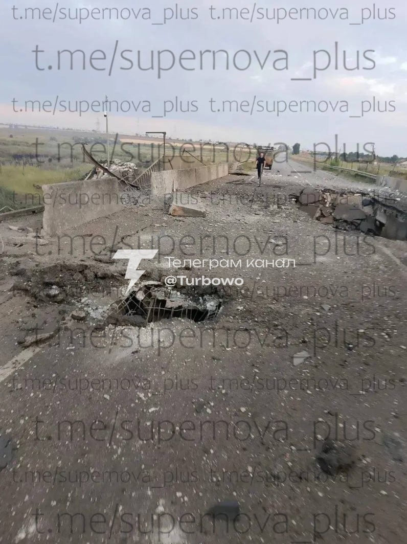 Так зараз виглядає Геніченський мост в Крим