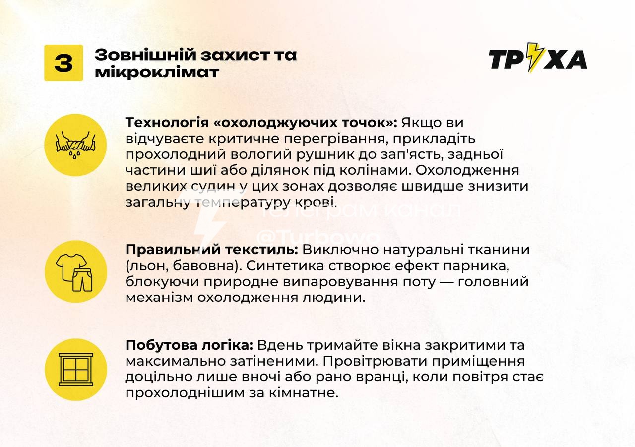 Пам'ятка: як врятуватися від спеки Збережіть і надішліть рідним