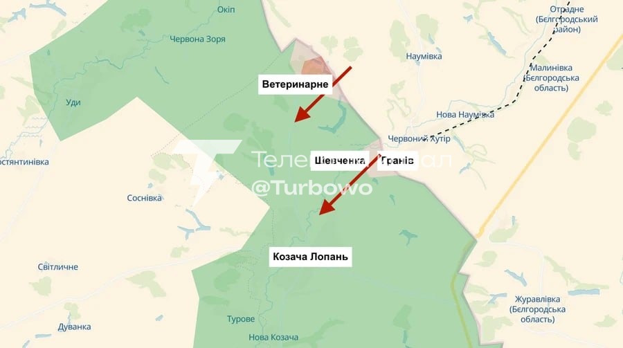 Російські диверсанти просочуються через кордон на Харківщині За даними угруповання…