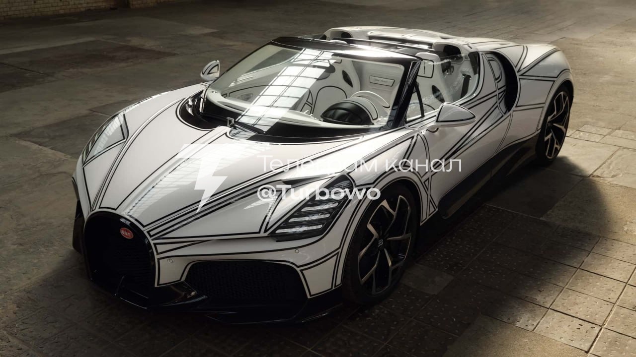 Bugatti представила єдиний екземпляр гіперкара Mistral Blanc Éternel Автомобіль…