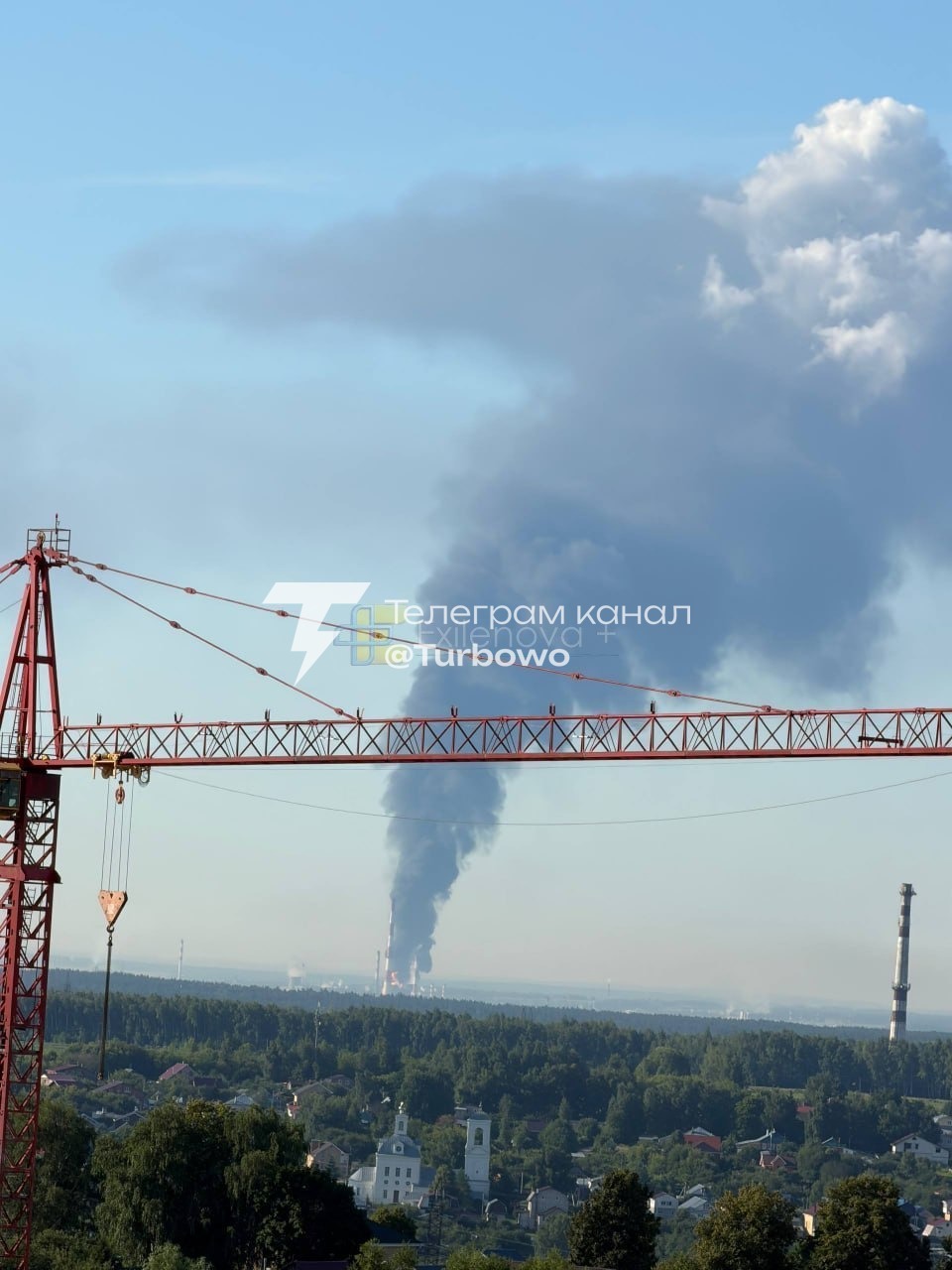 БпЛА уразили Кстовський нафтопереробний завод «Лукойл» у Нижньогородській області
