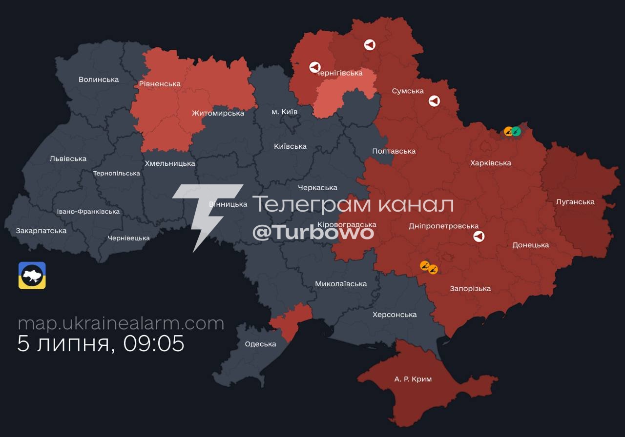 Загроза масованого удару по західних регіонах України