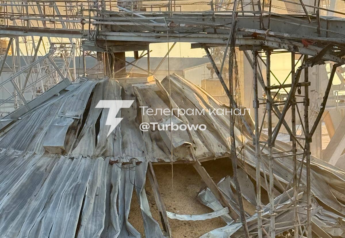 Після масованих атак Росії експортний термінал компанії Кернел у Чорноморську…