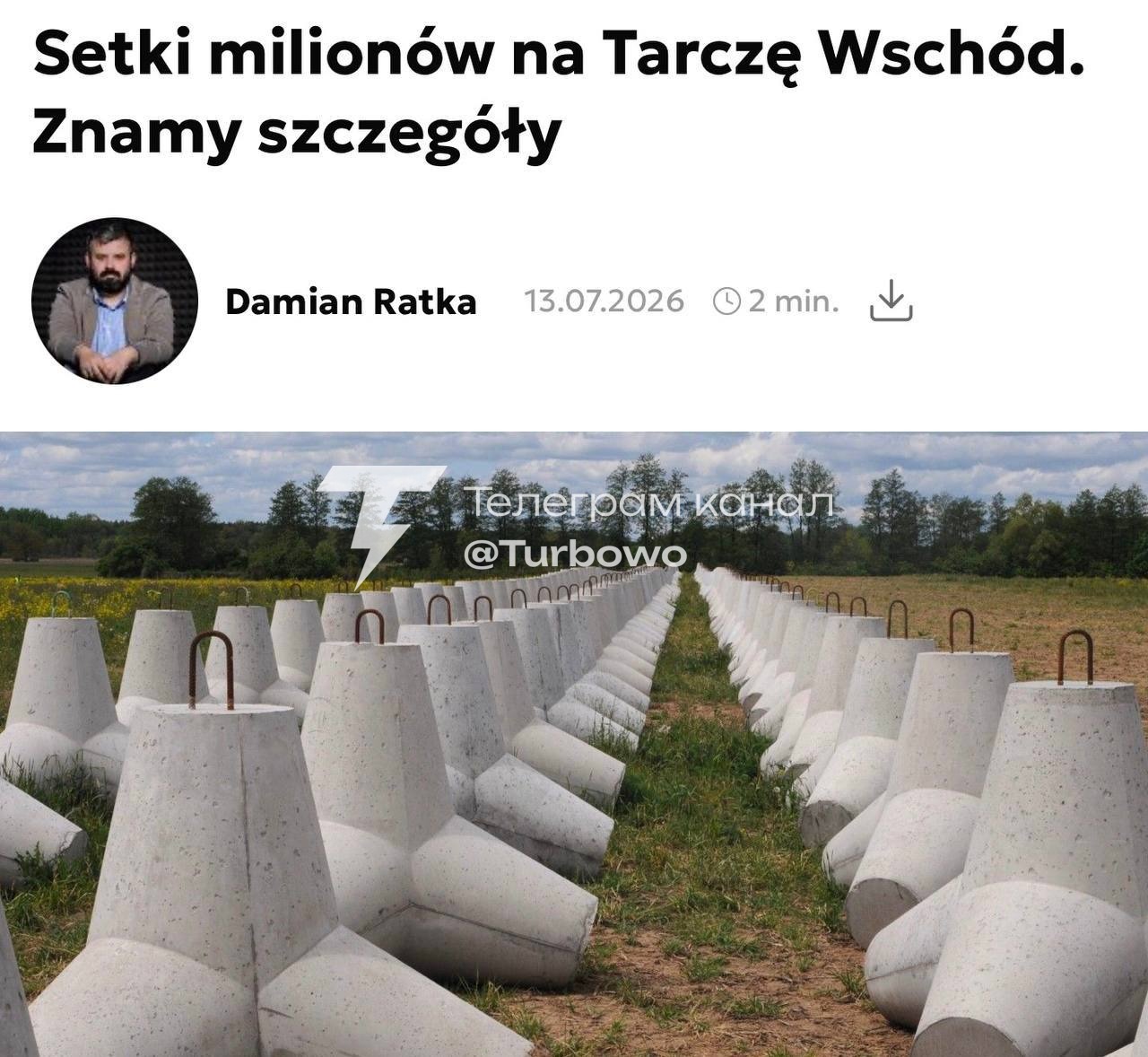 Польща за пів року зведла лише 1 км оборонних споруд на кордоні з Росією та…