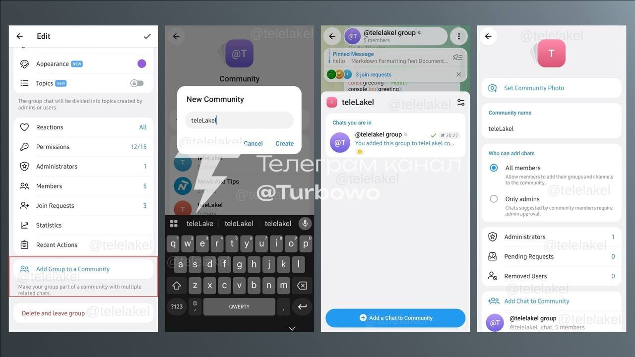Telegram отримав масштабне оновлення , яке наближає месенджер до можливостей Discord