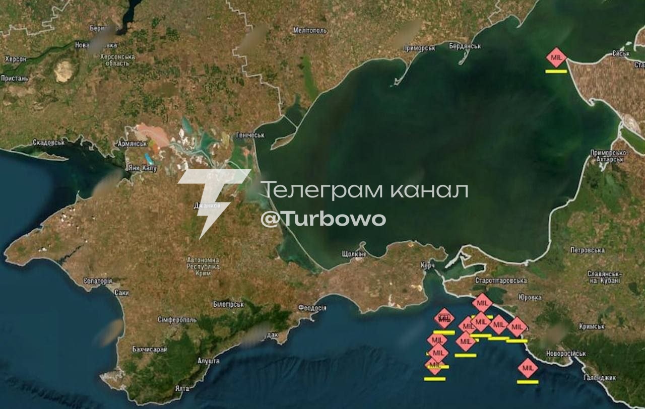 За добу в Чорному морі силами СБС уражено ще 13 суден тіньового флоту росії