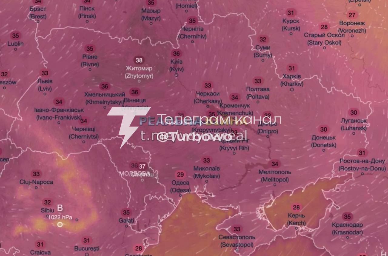 Аномальна спека до +40°C очікується в Україні на початку серпня