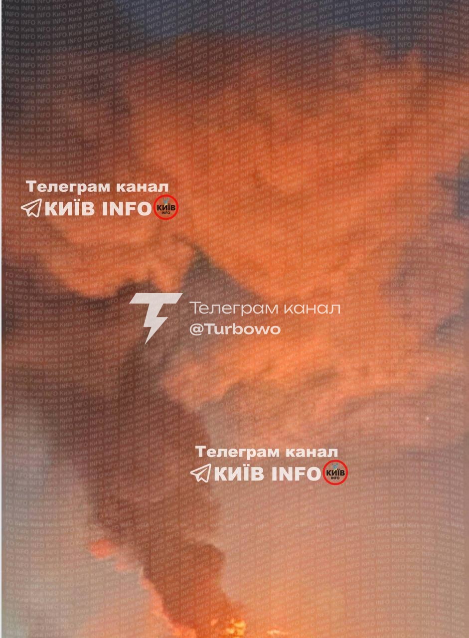 Київ у вогні: по місту розгорається дуже багато пожеж внаслідок атаки балістикою