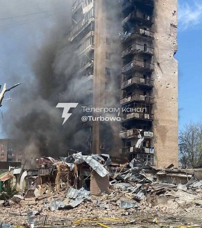 Росіяни вдарили по багатоповерхівці в Краматорську: будинок зазнав катастрофіч…