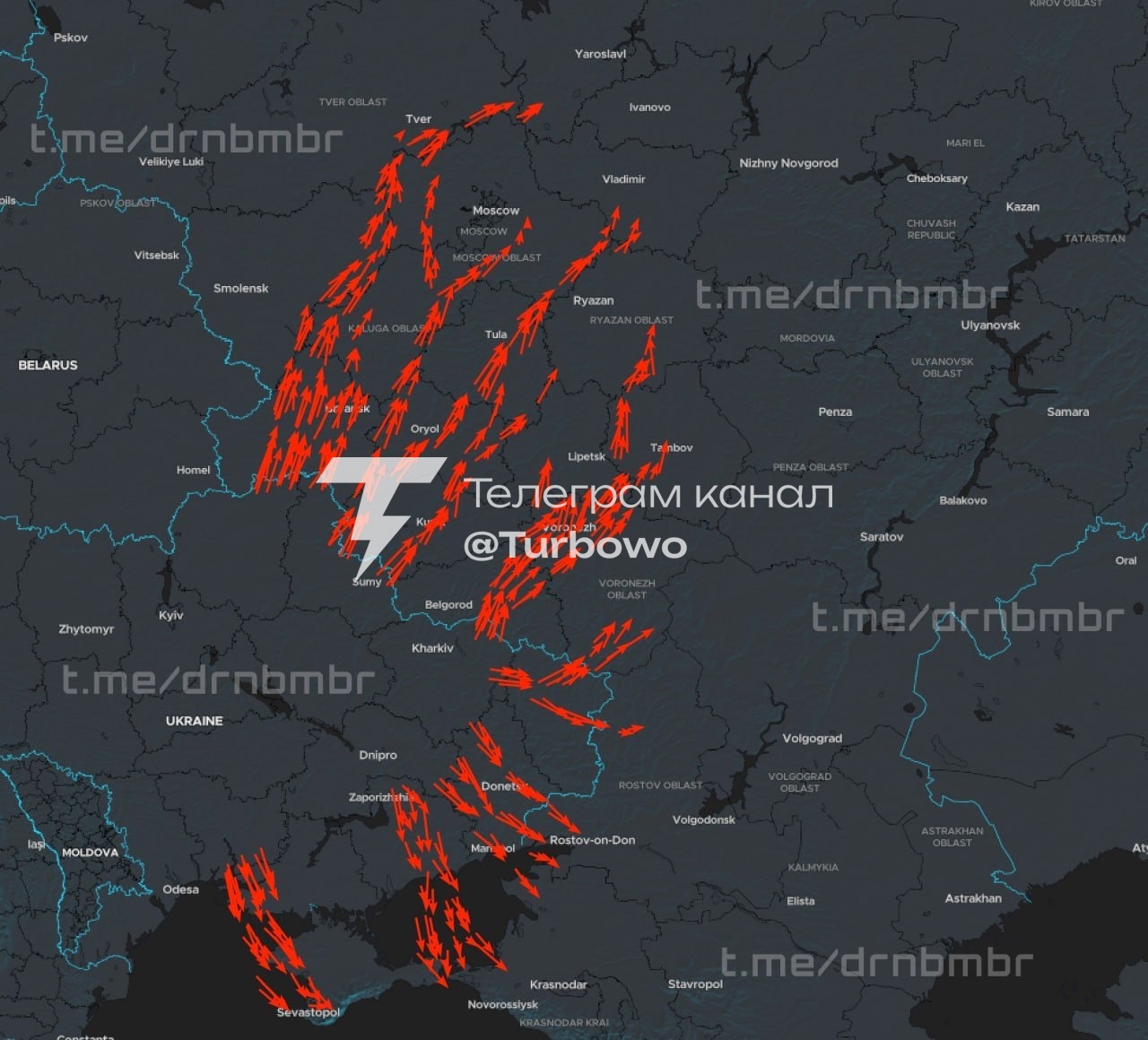 Тим часом близько 430 дронів вже вирушили на нічне полювання до рф та на окуповані…